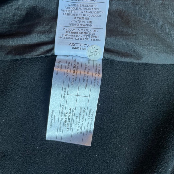 Ladies Arc’teryx Atom LT Vest - BNWT - Size Large - Black - Picture 6 of 10